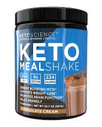 China Keto Science Ketogenic Meal Shake Chocolate Dietary Supplement, Meal Replacement, Weight Loss, Intermittent Fasting for sale