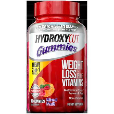 China Hydroxycut Gummies All-In-One Dietary Supplement Weight Loss Supplements Plus Multivitamins for sale