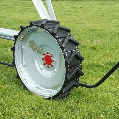 China Stable Structure Easily Assembled 2022 Hot Sales Non-pneumatic Tire For Central Pivot Farm Irrigation System for sale