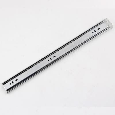 China 3 Fold Full Width Cabinet Extension 45mm Ball Bearing Locking Cabinet Drawer Slide Machinery for sale