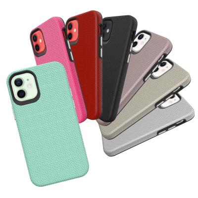 China Wholesale Pure Cell Phone Case Anti-fall TPU+PC Color Phone Case Cover For iPhone 13 pro max for sale