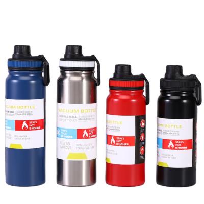 China Viable 600ml 800ml Bpa Free Double Wall Insulated Coffee Vacuum Flasks Custom Metal Sport Bottle Thermal Stainless Steel Water Bottle for sale