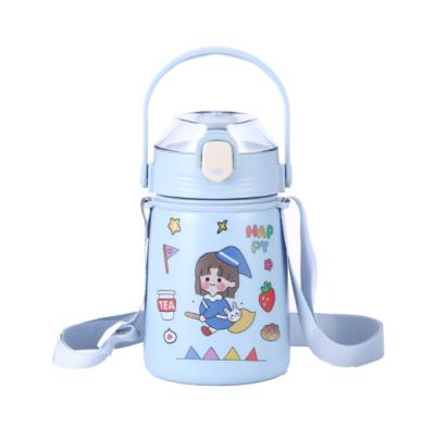 China Promotional Wholesale Viable Stainless Steel BPA Free Kids Drinking Bottle School Sports Travel Bicycle Children Cute Bulk Water Bottle for sale