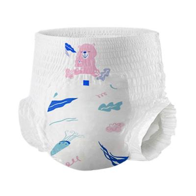 China Printed Baby Panty Diapers for sale