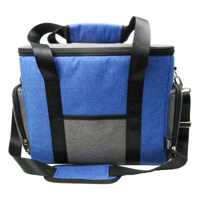 China 25L Insulated Thicken Waterproof Nylon Lunch Bag Folding Fresh Storage Cooler Bag For Steak Insulation Thermal Bag Insulation Ice Pack for sale