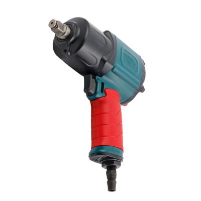 China Professional Hammer Air Compressor Wrench Car Air Tool Pneumat 1/2Air Twin Impact Wrench ZD318 for sale