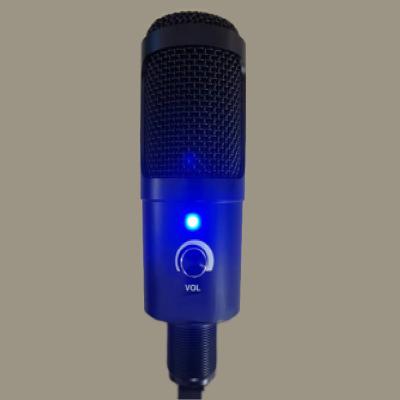 China Handheld Microphone Wired Condenser Microphone Set Live Broadcast Equipment Recording Sound Card Set Computer Mobile Phone Microphone for sale