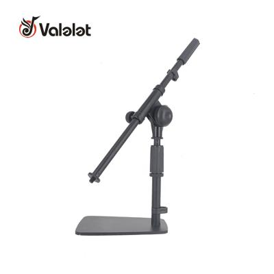 China Universal Stand Hort Scissor Arm Suspension Scissor Arm Low Weighted Microphone Stand for sale