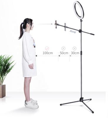 China 1.7M Live Broadcast Digital Camera Telescopic Camera Phone Tripod With 26in Led Ring Lamp Bracket Tripod Stand for sale