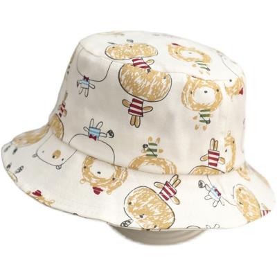 China Manufacturer Summer UPF Image 50 Sun Protection Toddler Kids Fisherman Hat Beach Hat Wide Brim Baby Bucket Hat for sale