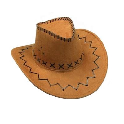 China Wholesale Cheap Character Straw Adult Plain Custom American Western Men's Leather Cowboy Hats for sale