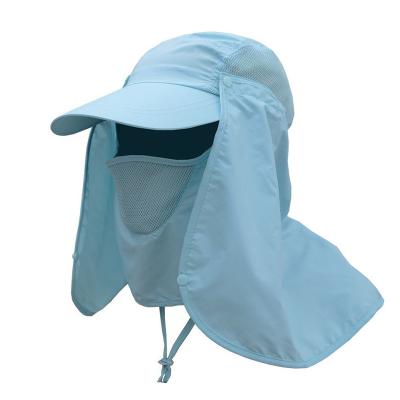 China COMMON Unisex Sun Protection Neck Cover Outdoor Hunting Camping Hat for sale