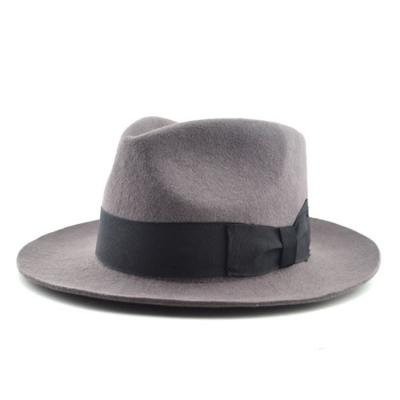 China Custom Fashion Character Mountain Felt Hat For Man for sale