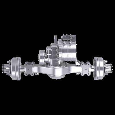 China E-LCV CDTL C635E electric drive axle kit 3.5T with mid motor for LCV van pick up truck for sale