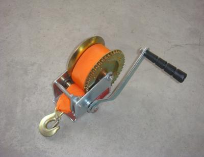 China AUTOMATIC Marine Boat Trailer Hand Winch with Strap for sale