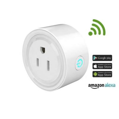 China 110v-250v 10A 2.4gWiFi Cardweb New Product Tuya Smart Plug Commercial Socket for sale