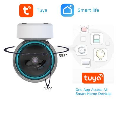 Cina Support Tuya APP Night Version Tuya Smart USB Charging 360 Degree 2mp 2mp CCTV Wireless Indoor Camera in vendita