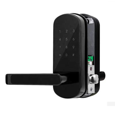 China Password AA Batteries Power Supply Wifi Hotel Handle Lock Zinc Alloy Smart Door Home for sale