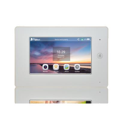 China Modern Video Door Intercom High Quality Face Recognition Multi Screen Video Door Bell Apartment for sale