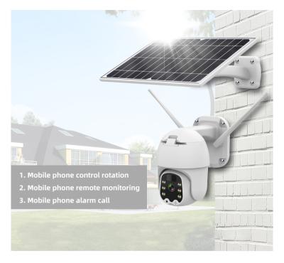 China NIGHT VISION Security CCTV Solar Camera PIR Wake Up 1080P 200W Outdoor Wireless Solar Power 4G SIM Card IP Camera for sale