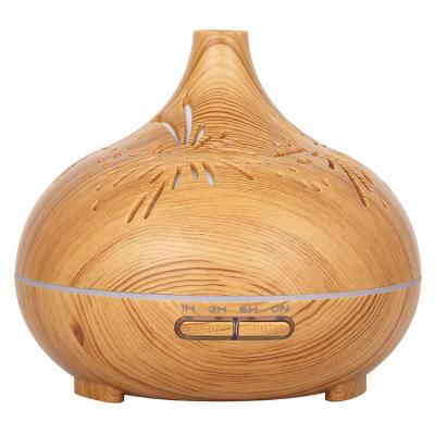 China 500ml Household OEM Essential Oil Diffuser Electric Ultrasonic Cool Mist Maker For Home With Remote Control for sale