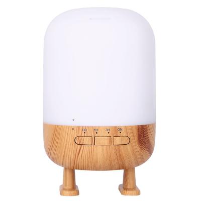 China D'Essentila Newest 200ml Mini Air Humidifier Diffuser Remote Oil Control Essential Oil Diffuser Night Light Wooden Speaker +Night light+Speaker 2022 for sale