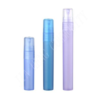 China Non spill 5ml, 8ml, 9ml, 10ml, 15ml, 20ml pp plastic sprayer pen customized colorful perfume bottle for sale