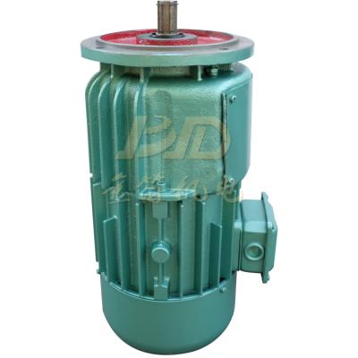 China Totally Enclosed Motor Hoisting and Transporting Machinery Bearing Reducer Drive Brake Cone Rotor High Efficiency Mechanical Motor 1.5kw for sale