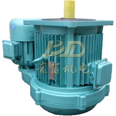 China 2 Speed ​​Totally Enclosed Motor ZDS Lifting Motor 1.5/13kw Square Variable Frequency Transformer Motor for sale