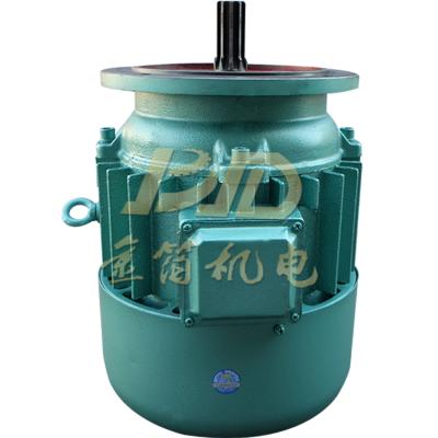 China 0.8kw-22KW Totally Enclosed Building Crane Hoisting Motor Spline Motor Rotor Brake Bevel Motor 380v 50hz 1380rpm for sale