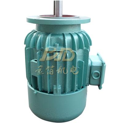 China Engineering Totally Enclosed Three Phase Electric Motor Yez 2.2kw Motor Winch Motor Rotor Cone Overheat Protection for sale