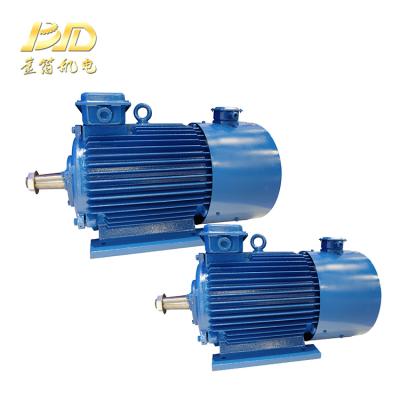 China Wholesale Metallurgical Gear Motor 4p 6p 8p 10p Custom Gear Motor IP64 63kw Frequent Positive And Negative for sale