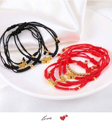 China Graceful Red String Bracelet from Lucky Beads Bracelet Cheap Japanese and Korean Style Bracelet for sale