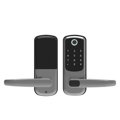 China smart wood bedroom door lock double cylinder single deadbolt smart lock PRND-X1 for sale