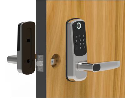 China PRND-X1 Smart Fingerprint WIFI APP Security Lock Digital Lock Keyless Intelligent Door Lock for sale