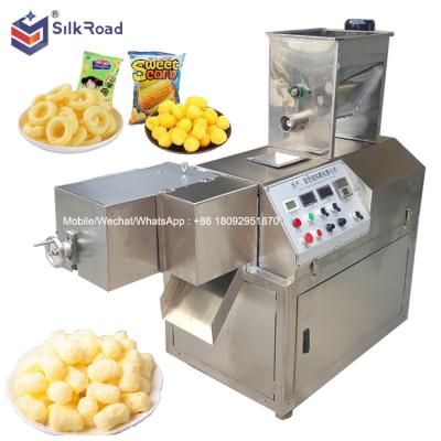 China High efficient corn puff snack machine / puffed snack machine extruder for sale for sale