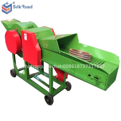 China Small Portable Poultry Farm Grain Straw Grass Shredder Machine for sale