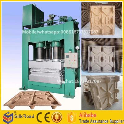 China Compressed Wood Pallet Making Hydraulic Press Wood Pallet Making Machine / Wood Recycling Machine In China for sale