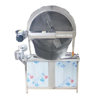 China 304 Stainless Steel Water Automatic Oil Discharging Industrial Electric Peanut Frying Machine for sale