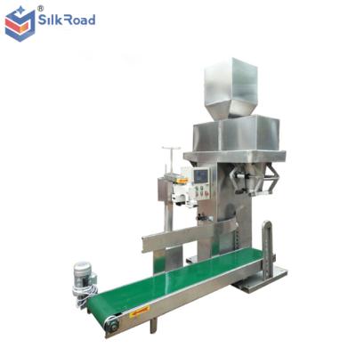 China Semi Automatic Food Rice 25kg Wheat Corn Flour Powder Bagging Packaging Machine for sale