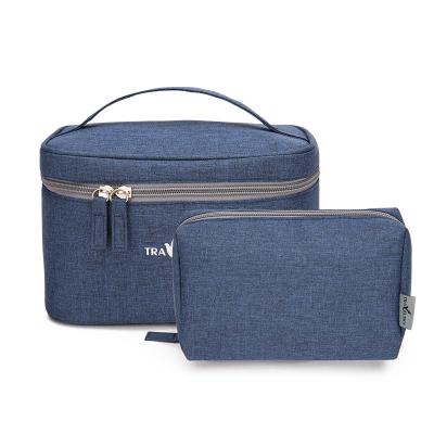 China Travelsky Eco-friendly Portable Toiletry Bag Travel Beauty Cosmetic Travel Bag Makeup Bag Set for sale