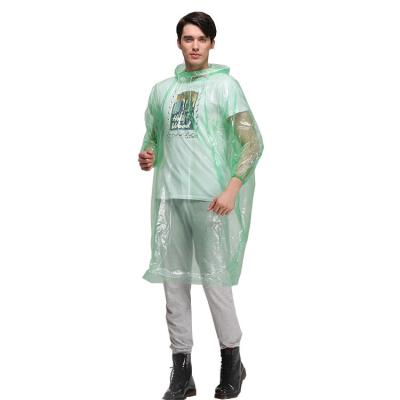 China Travelsky Adult Men's Waterproof Clothing Raincoat Bachelorette Transparent Raincoat Poncho Women's Rain Coat for sale