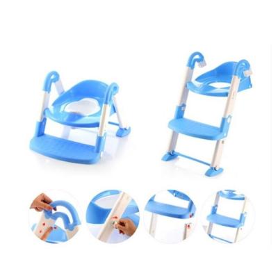 China Removable High Quality Portable Baby Potty Seat With Step Stool Ladder Baby Toddler Kids Potty Toilet Training Ladder for sale