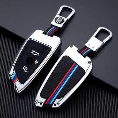 China Key Case FOB Shell For BMW BMW X1 X3 X5 X6 X7 525 A586 Zinc Alloy Smart Remote Key Case Shell Fob Cover Key Case FOB Shell for sale