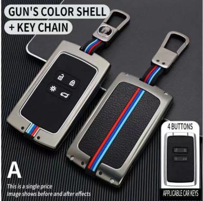 China High Quality Car Key Case Cover For Koleos Kadjar Megane Sandero Espace Scenic Keyless Remote Accessories Protector FOB Cover for sale