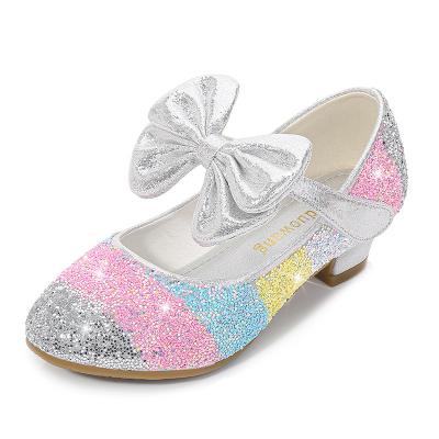 China AliExpress Hot Sale Anti-slip For Girl Party Crystal Princess Girls Shoes for sale