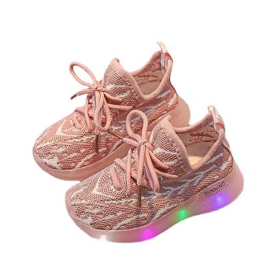 China Wholesale Deodorization Sports Casual Shoes, Children's Shoes, Mesh Breathable Lightweight Flight Woven Coconut Children's Shoes for sale