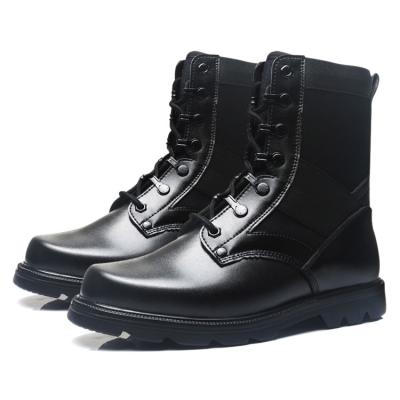 China Anti-Slip Boots Mens Combat Safety Boots High Top Boots Leather Boots Steel Toe Security Boots Shoes Mens Boots Martin Boots Supp. for sale