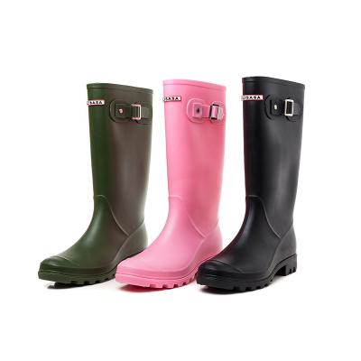 China Whosale Women's Rain Boot Women's Ladies Ladies Boots Rubber Boots Anti-skid for sale