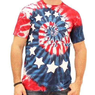 China Custom Printing Star Anti-Pilling T-Shirts Flag T-shirt from Kader Garment (FD17417800) for sale